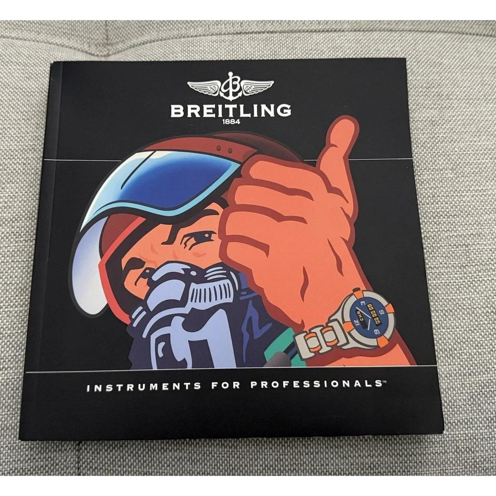 Breitling Instruments For Professionals 2014 Watch Catalog Book English 1884